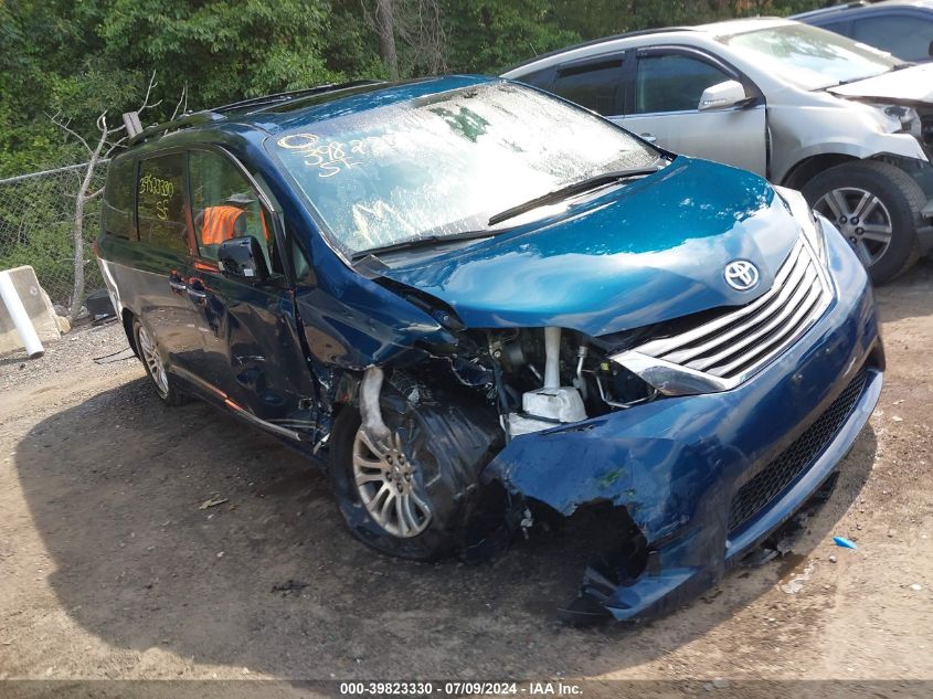 2011 TOYOTA SIENNA XLE V6