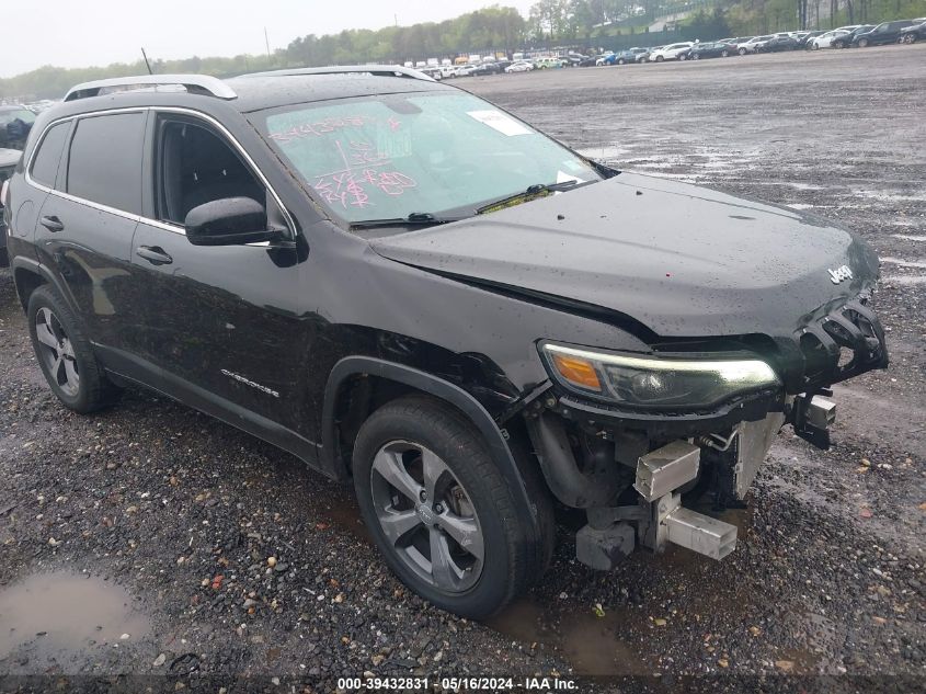 2019 JEEP CHEROKEE LIMITED 4X4