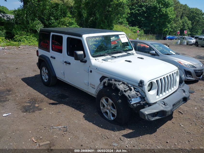 2020 JEEP WRANGLER UNLIMITED SPORT S 4X4