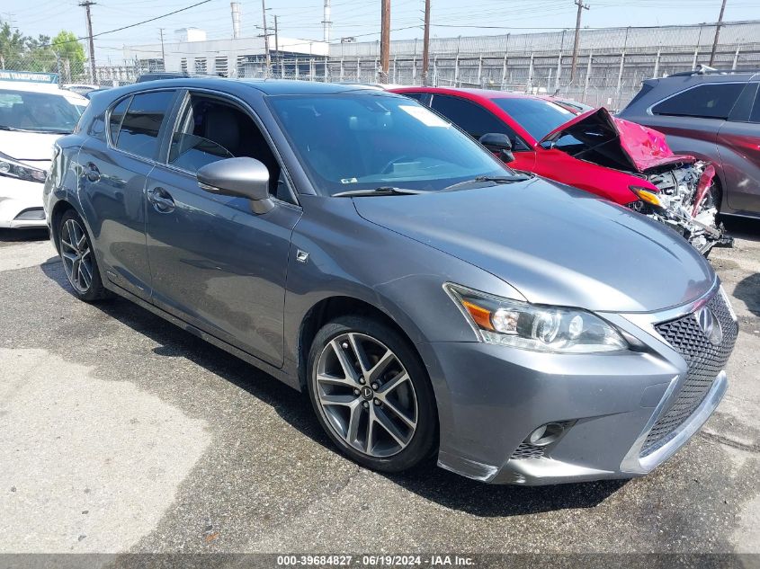 2016 LEXUS CT 200H