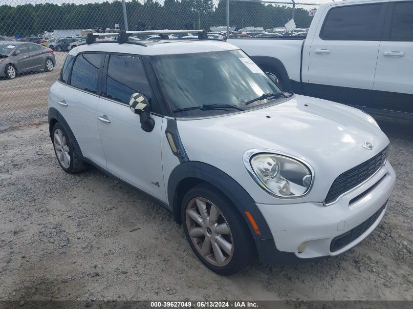 2012 MINI COOPER S COUNTRYMAN