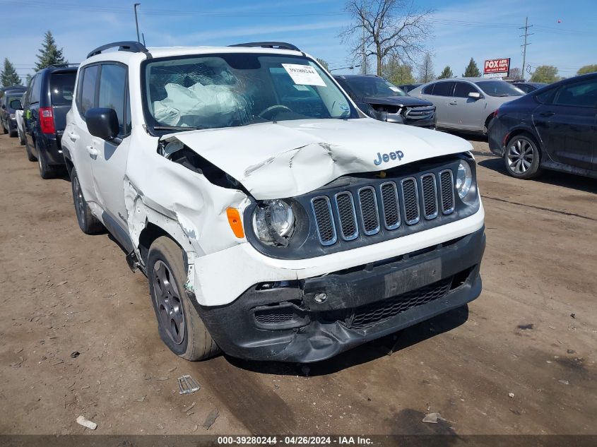 2017 JEEP RENEGADE SPORT FWD