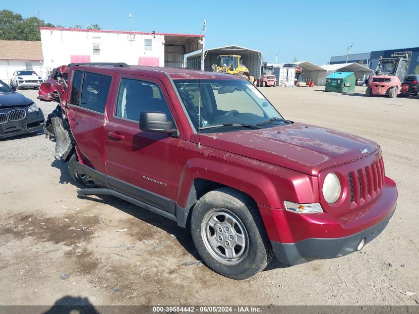 2012 JEEP PATRIOT SPORT