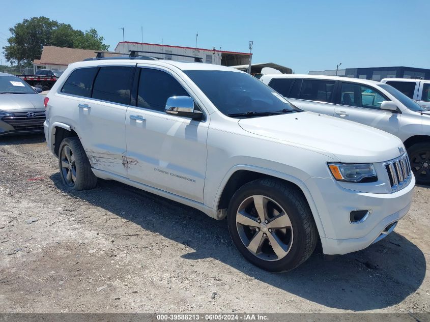 2016 JEEP GRAND CHEROKEE OVERLAND