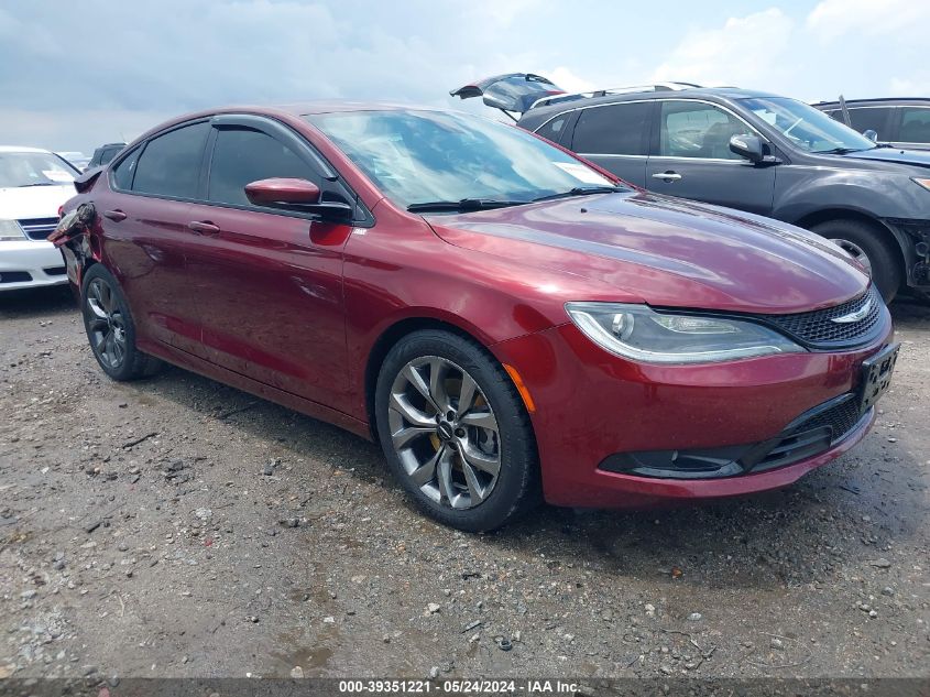 2016 CHRYSLER 200 S