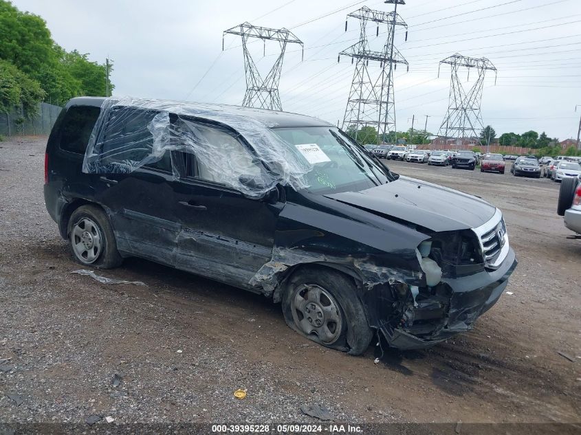 2015 HONDA PILOT LX