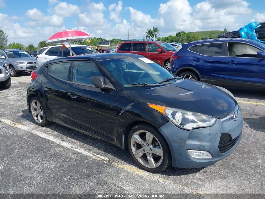 2014 HYUNDAI VELOSTER BASE W/GRAY