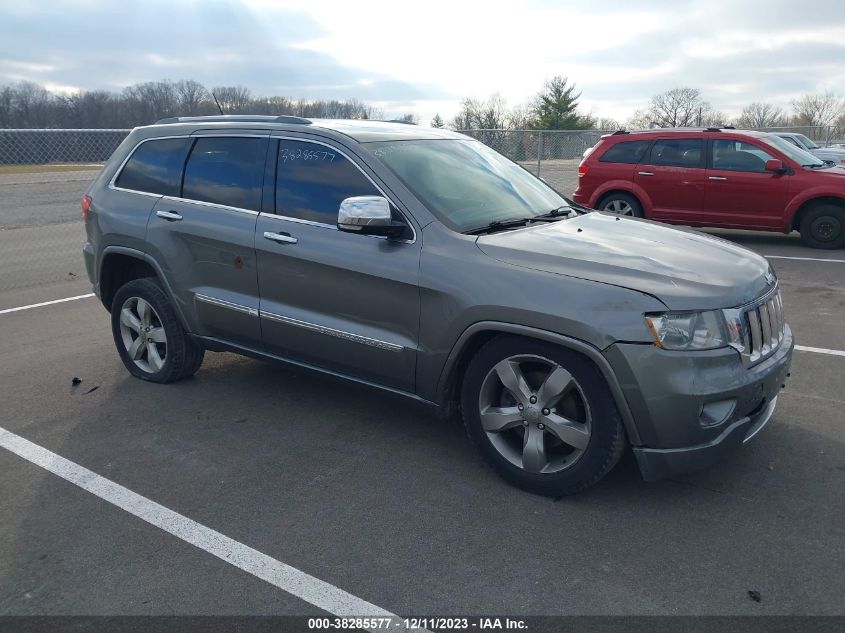 2012 JEEP GRAND CHEROKEE OVERLAND