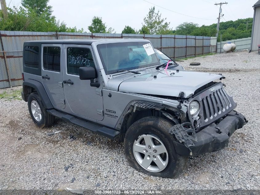 2016 JEEP WRANGLER UNLIMITED SPORT