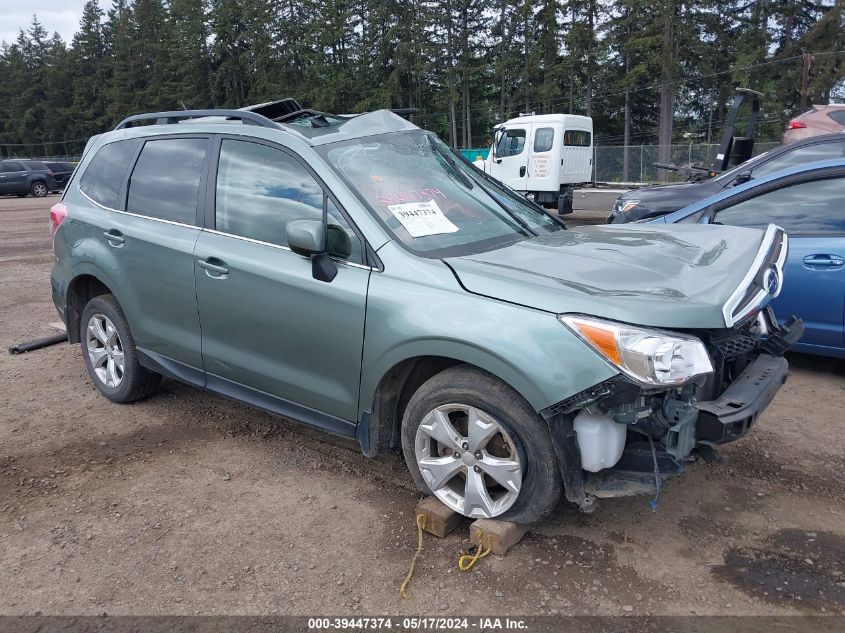 2015 SUBARU FORESTER 2.5I LIMITED