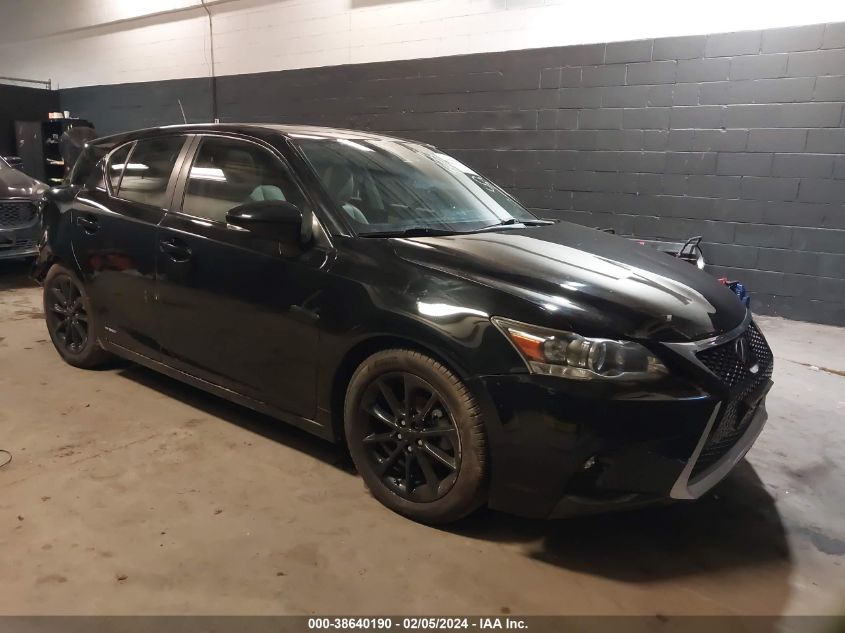 2012 LEXUS CT 200H PREMIUM