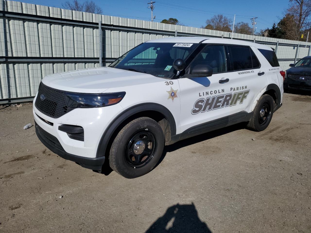 2022 FORD EXPLORER POLICE INTERCEPTOR