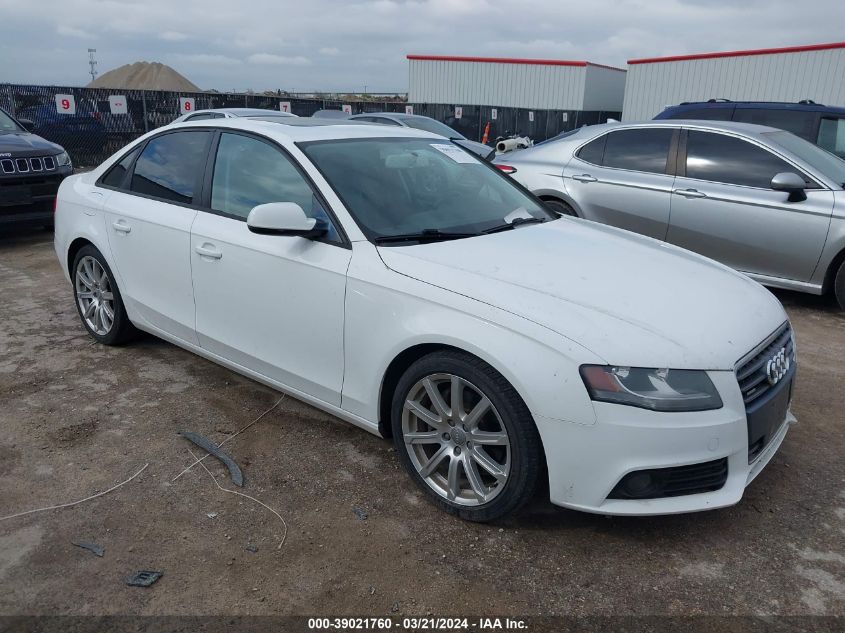 2011 AUDI A4 2.0T PREMIUM