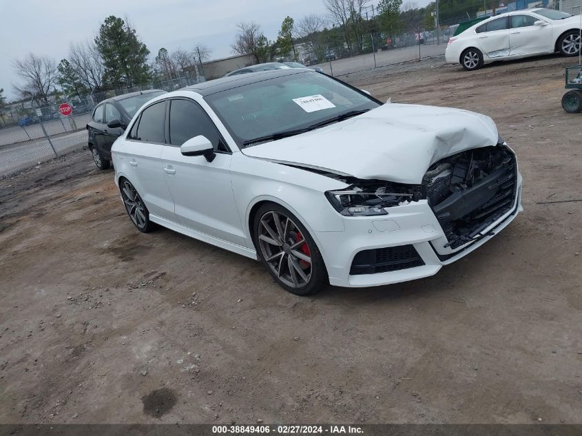 2018 AUDI S3 2.0T PREMIUM PLUS/2.0T TECH PREMIUM PLUS