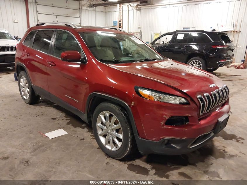 2017 JEEP CHEROKEE LIMITED 4X4