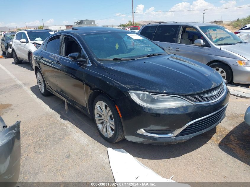 2016 CHRYSLER 200 LIMITED