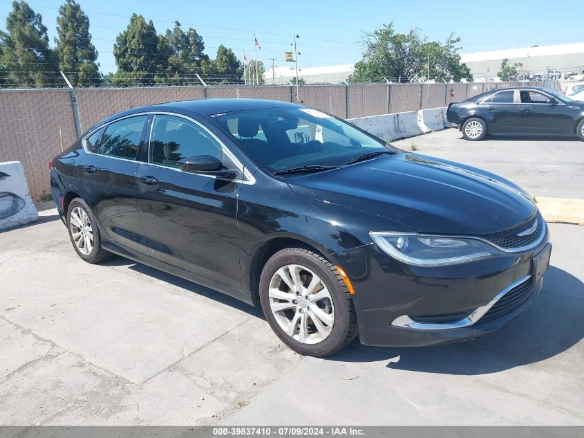 2015 CHRYSLER 200 LIMITED