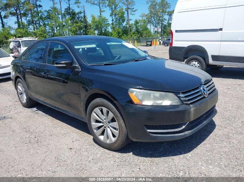 2014 VOLKSWAGEN PASSAT 1.8T S