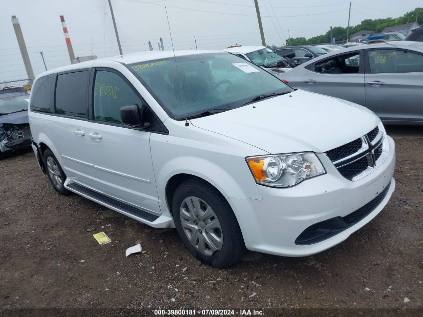 2017 DODGE GRAND CARAVAN SE