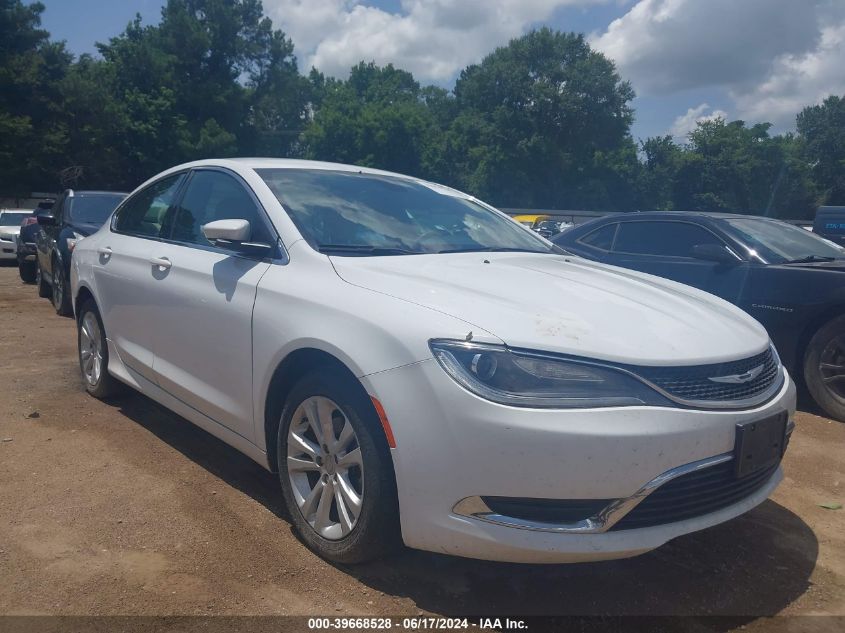 2016 CHRYSLER 200 LIMITED