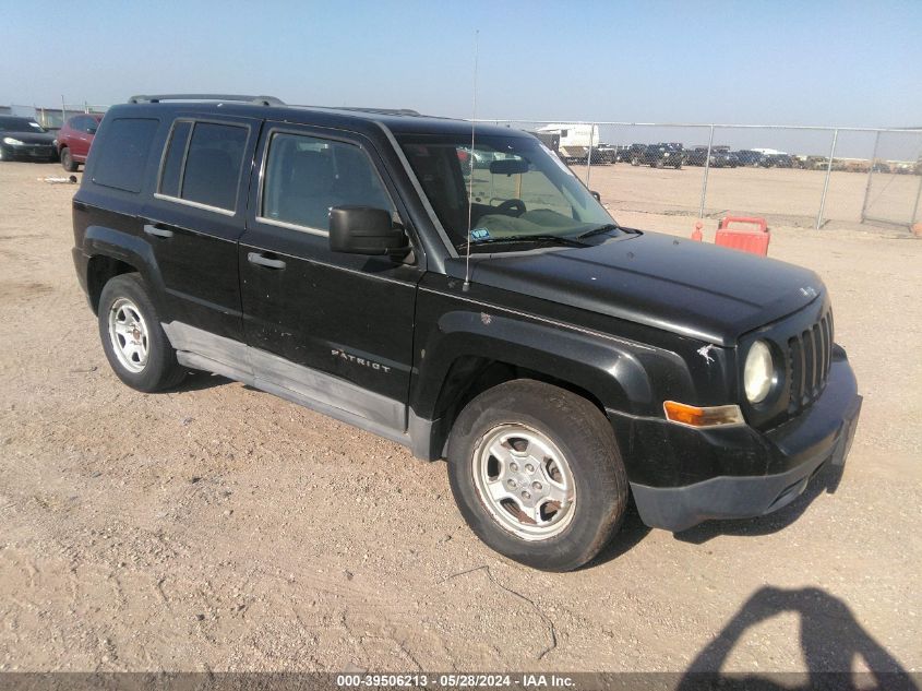 2011 JEEP PATRIOT SPORT