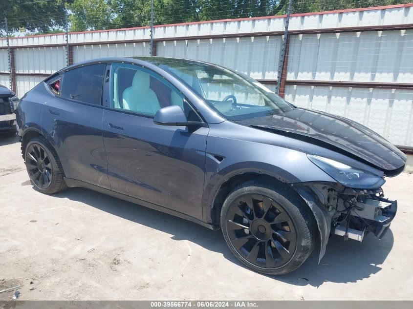 2022 TESLA MODEL Y LONG RANGE DUAL MOTOR ALL-WHEEL DRIVE