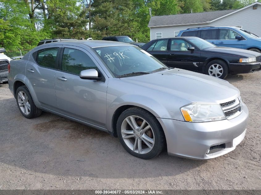 2013 DODGE AVENGER SXT