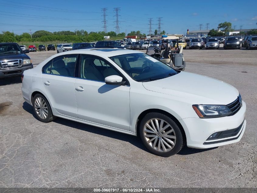 2016 VOLKSWAGEN JETTA 1.8T SEL