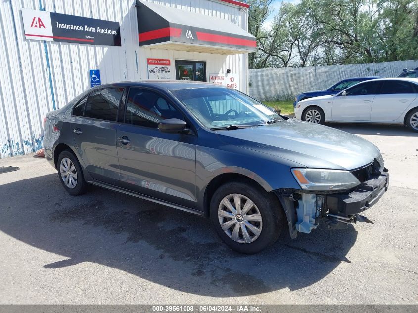 2013 VOLKSWAGEN JETTA 2.0L S