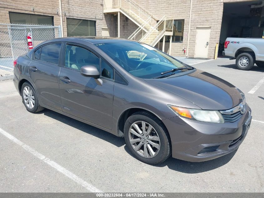 2012 HONDA CIVIC EX