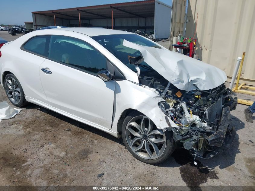 2016 KIA FORTE KOUP SX