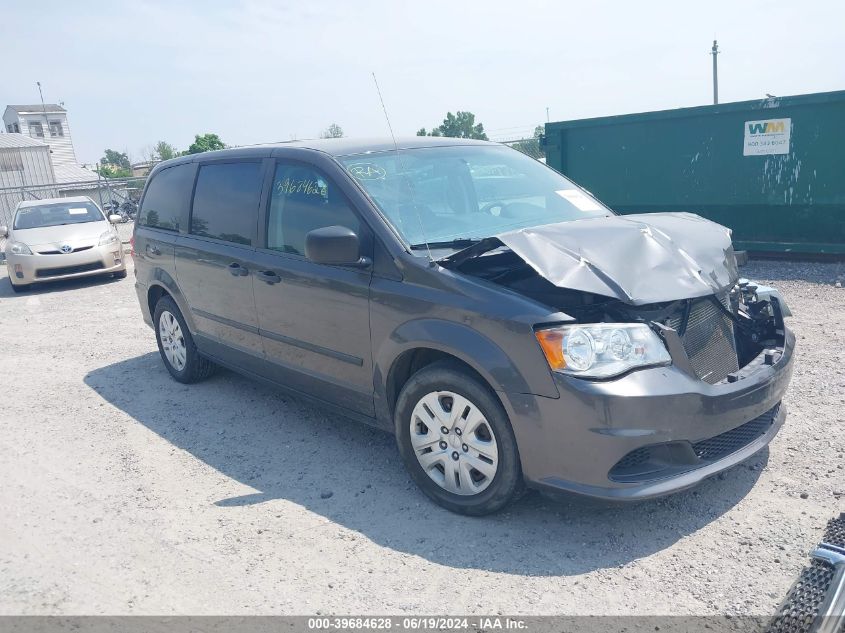 2015 DODGE GRAND CARAVAN SE