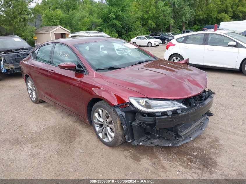 2015 CHRYSLER 200 S