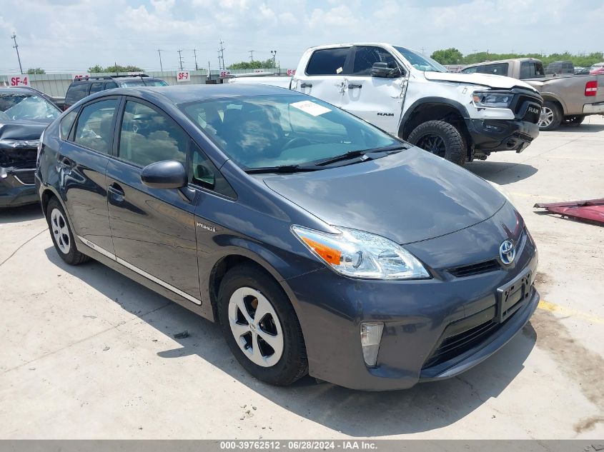 2012 TOYOTA PRIUS THREE