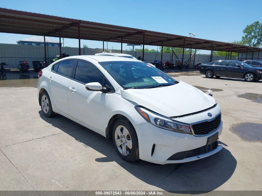 2017 KIA FORTE LX