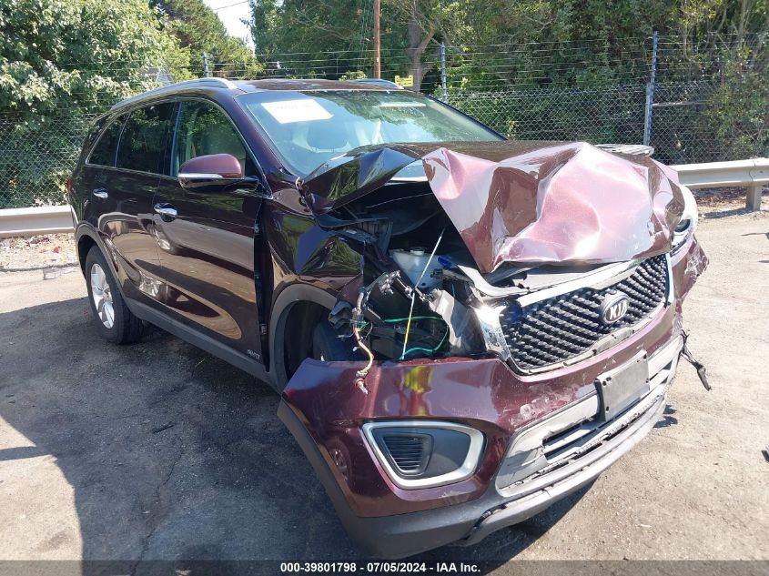 2016 KIA SORENTO 2.4L LX