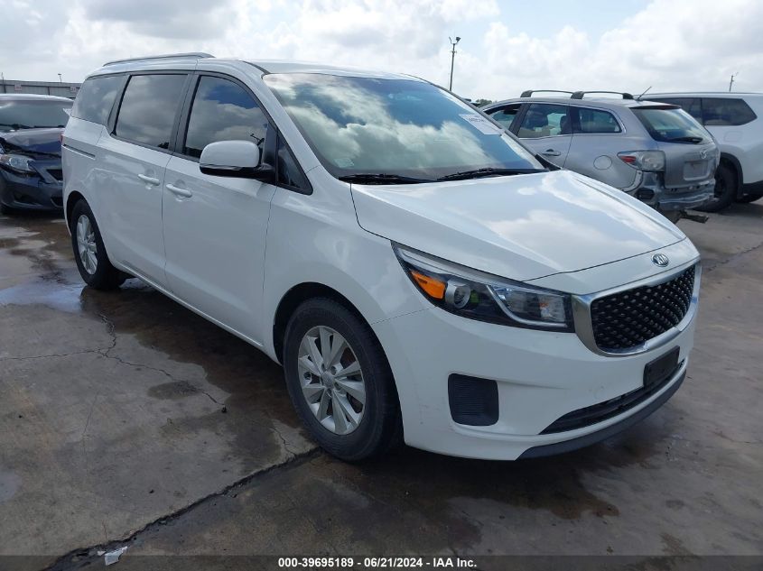 2016 KIA SEDONA LX