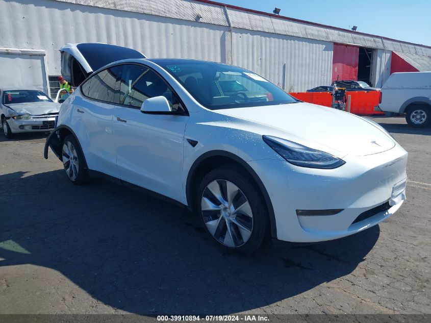 2022 TESLA MODEL Y LONG RANGE DUAL MOTOR ALL-WHEEL DRIVE