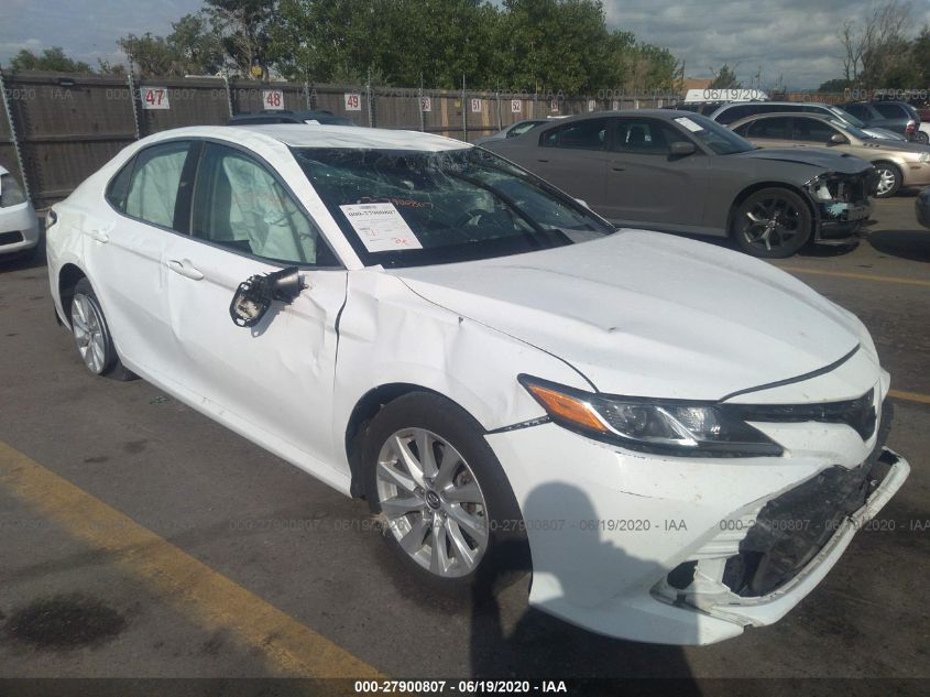 2018 TOYOTA CAMRY LE