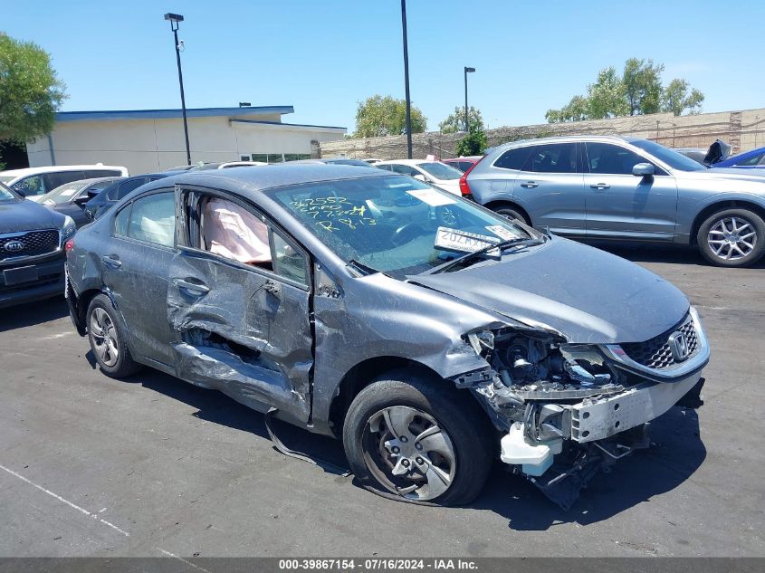 2013 HONDA CIVIC LX