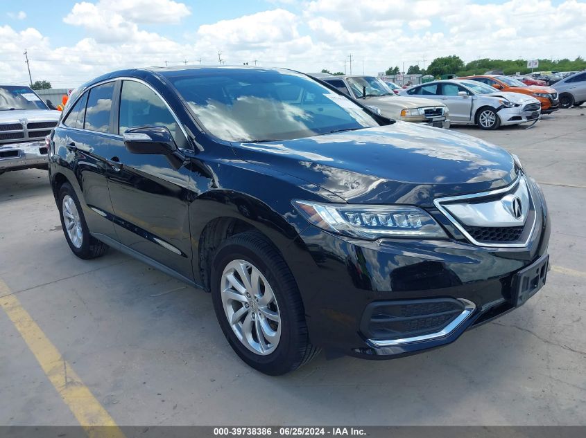 2017 ACURA RDX TECHNOLOGY   ACURAWATCH PLUS PACKAGES/W/TECHNOLOGY PACKAGE