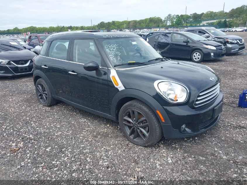 2013 MINI COUNTRYMAN COOPER