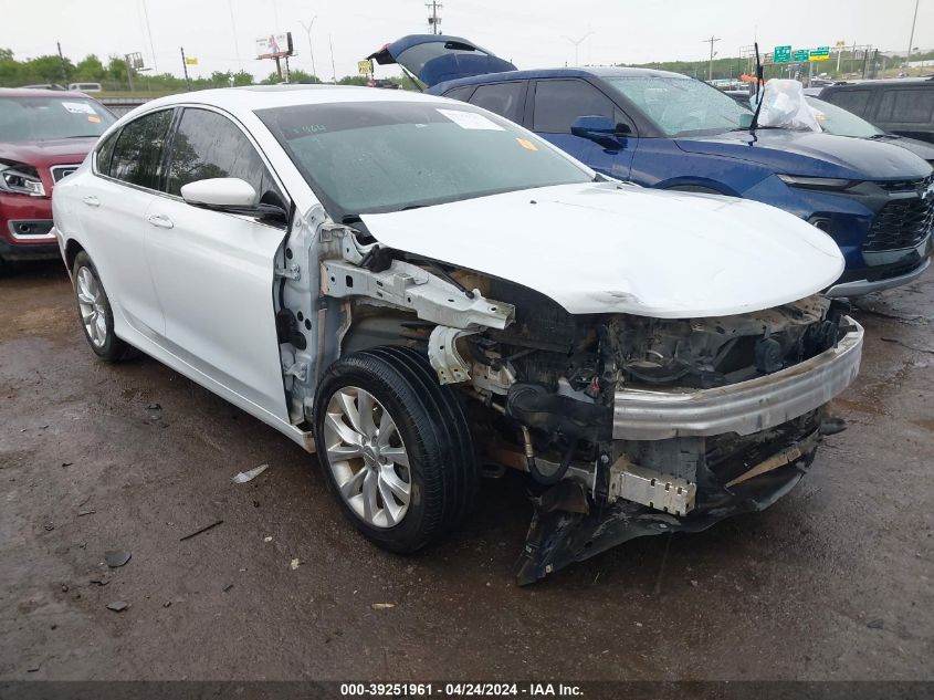 2016 CHRYSLER 200 C