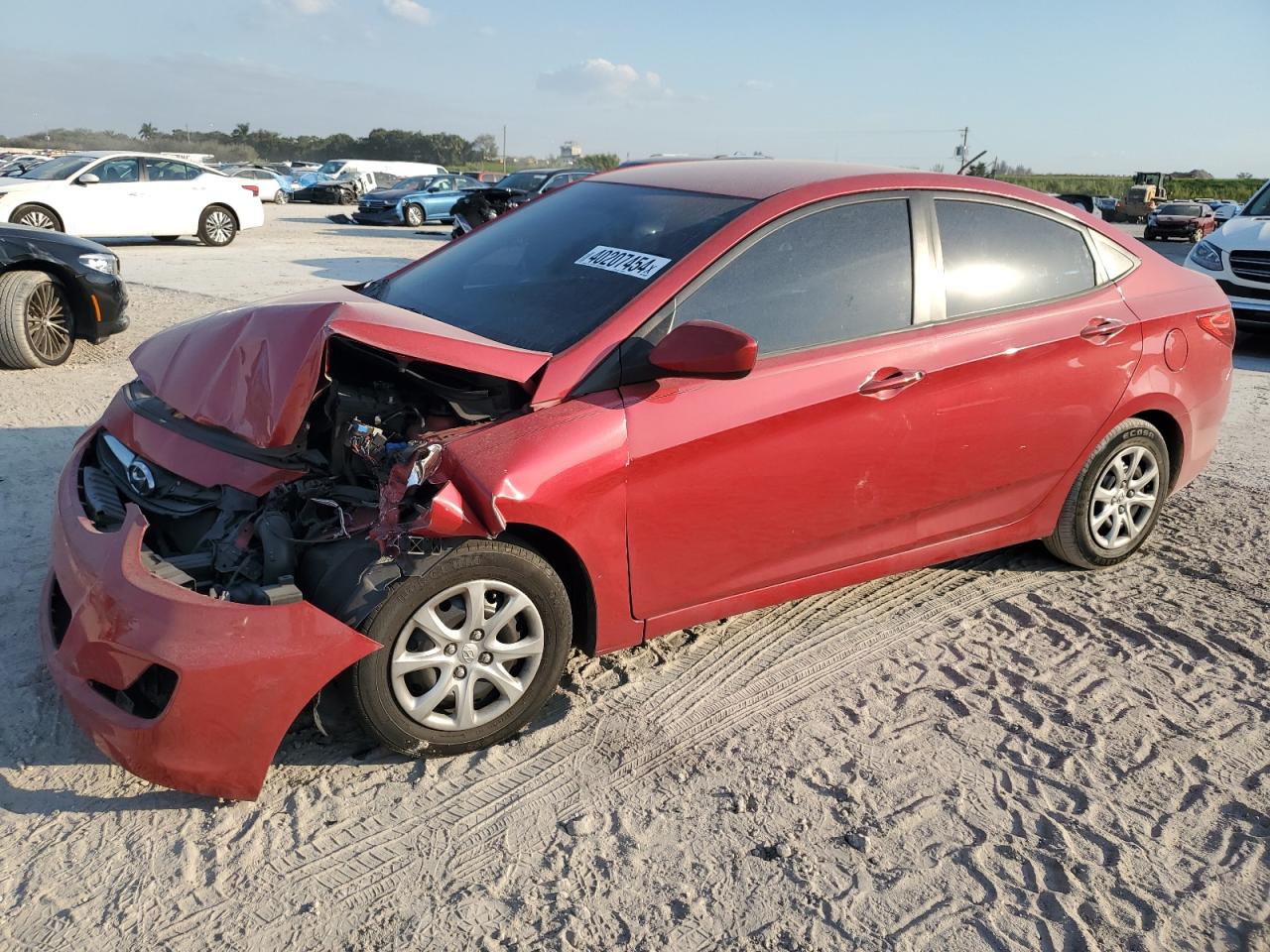 2012 HYUNDAI ACCENT GLS