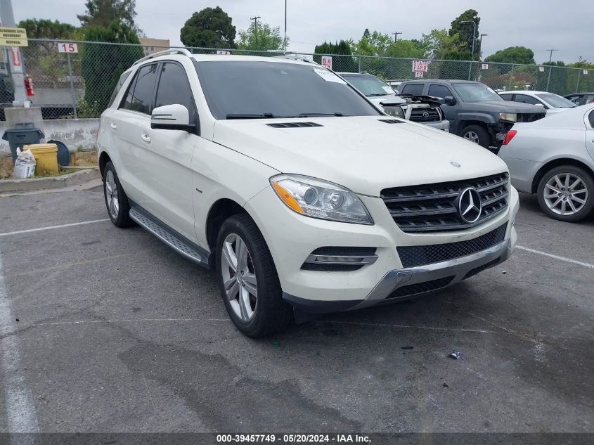 2012 MERCEDES-BENZ ML 350 BLUETEC 4MATIC