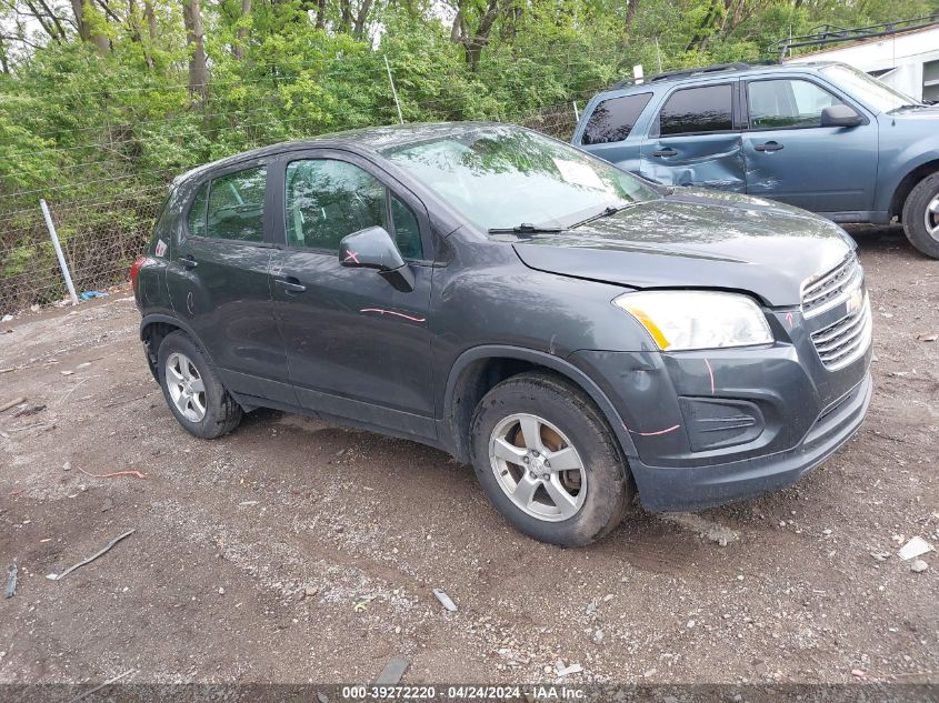 2016 CHEVROLET TRAX 1LS