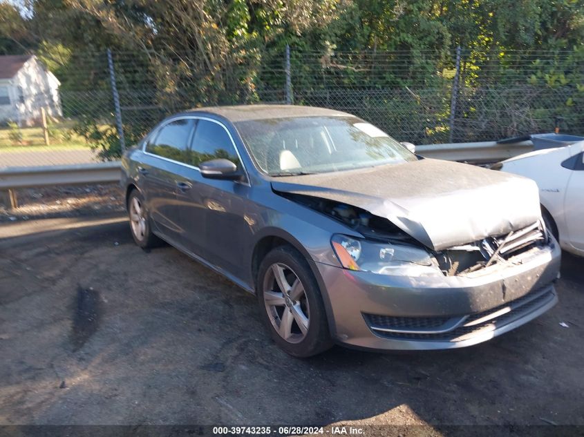 2013 VOLKSWAGEN PASSAT 2.5L SE