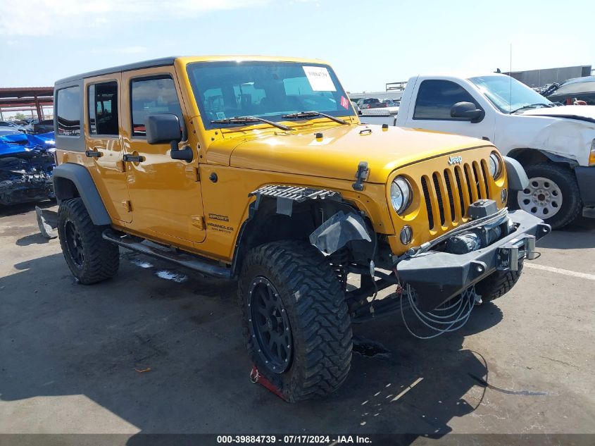 2014 JEEP WRANGLER UNLIMITED SPORT