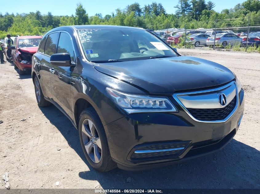 2014 ACURA MDX