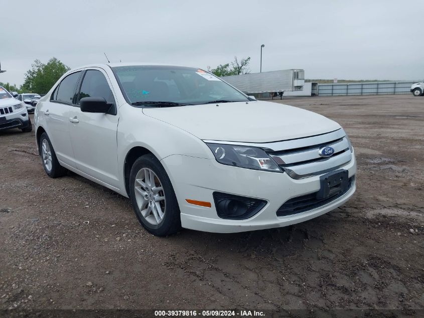 2012 FORD FUSION S